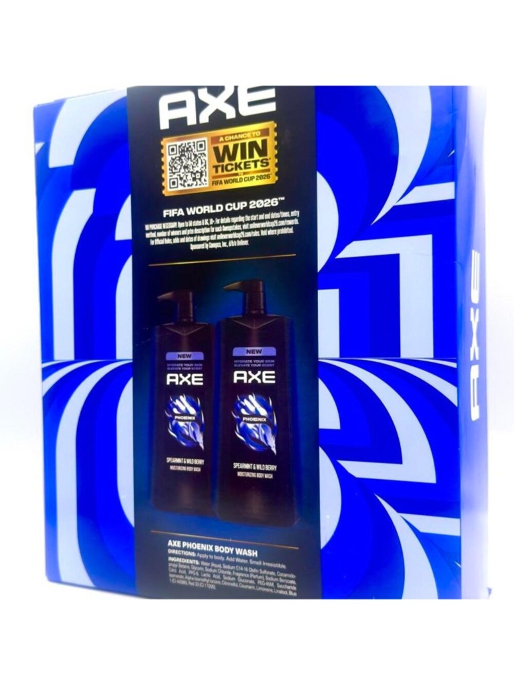 Axe Phoenix Body Wash Twin Pack #gifting #bodyspray